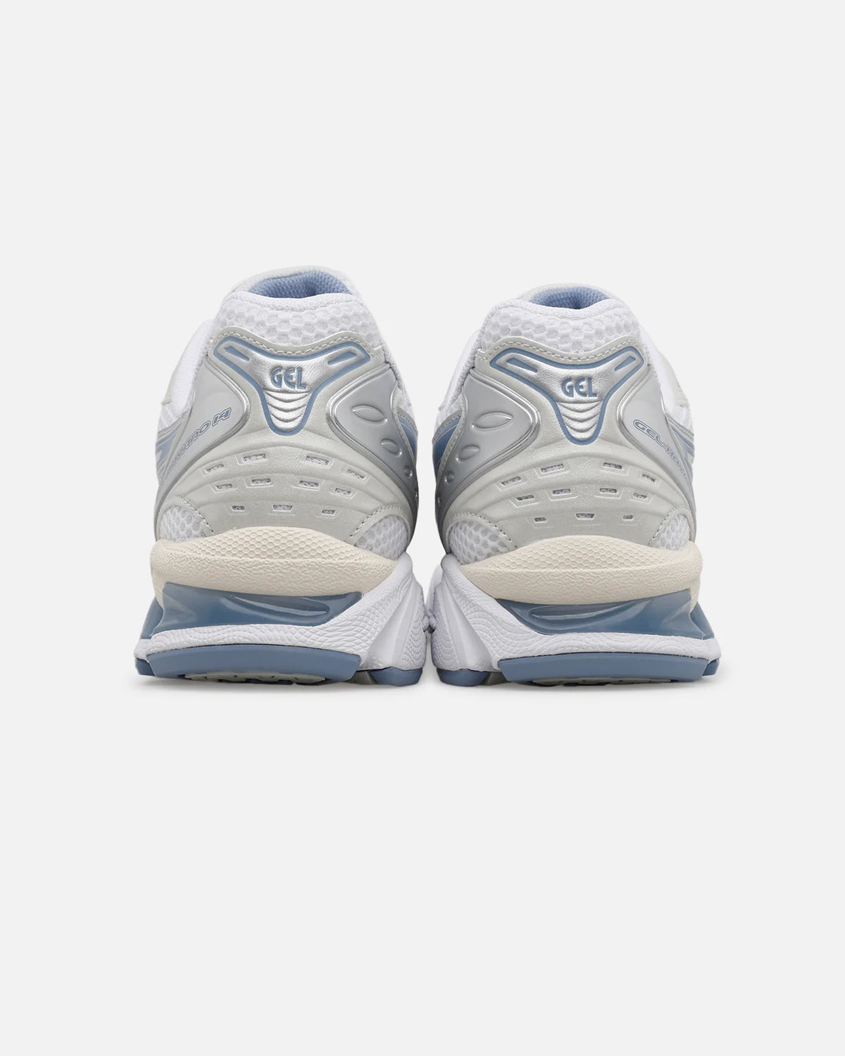 ASICS GEL-KAYANO 14 "White Silver Light Blue" Men Women Retro Running Sneakers