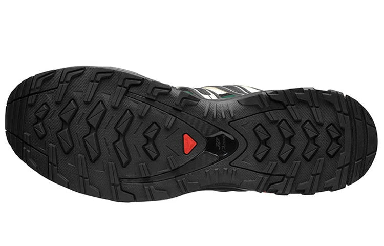 Salomon XA PRO 3D "White Black Green"- outdoor hiking shoes/Women's Shoe Sale / Men's Shoe Sale