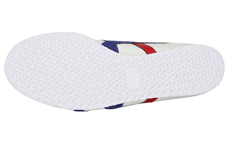 Onitsuka Tiger Mexico 66 "White Blue Red Gold" Unisex Sneakers- Women's Shoe Sale / Men's Shoe Sale