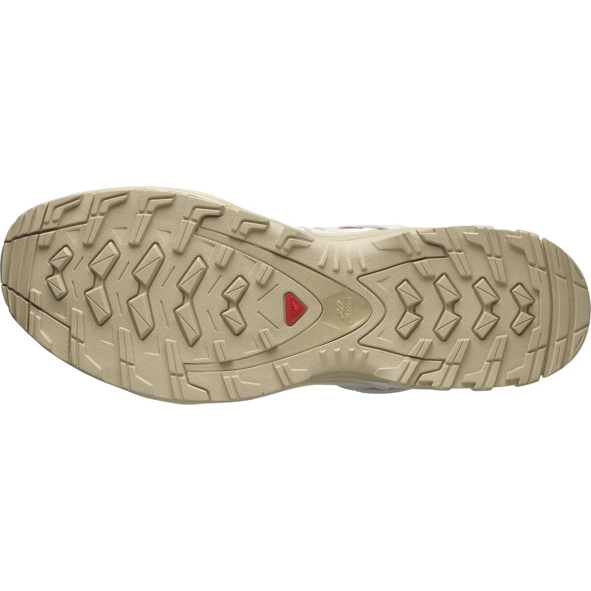 Salomon XA PRO 3D "White Beige Red"- outdoor hiking shoes/Women's Shoe Sale / Men's Shoe Sale