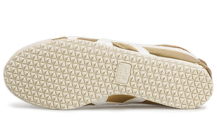 Onitsuka Tiger Mexico 66 "Gold White" Unisex Casual Sneakers- Women's Shoe Sale / Men's Shoe Sale