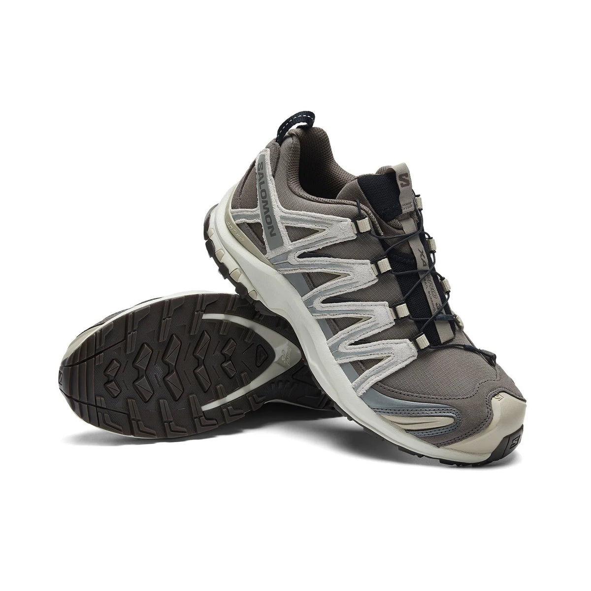 Salomon XA PRO 3D "Brown Cream"- outdoor hiking shoes/Women's Shoe Sale / Men's Shoe Sale