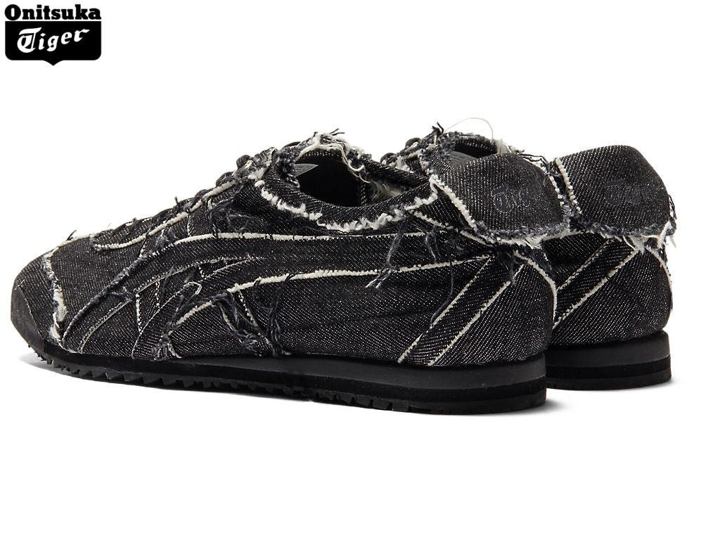 Onitsuka Tiger Mexico 66 SD Black Denim Sneakers - Women's Shoe Sale / Men's Shoe Sale