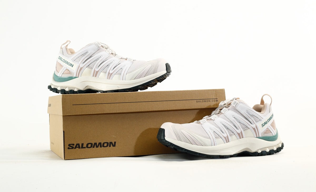 Salomon XA PRO 3D Trail Running Shoes "Light Pink White Teal"- outdoor hiking shoes/Women's Shoe Sale / Men's Shoe Sale