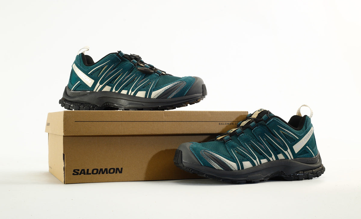 Salomon XA PRO 3D Trail Running Shoes "Teal Cream"- outdoor hiking shoes/Women's Shoe Sale / Men's Shoe Sale