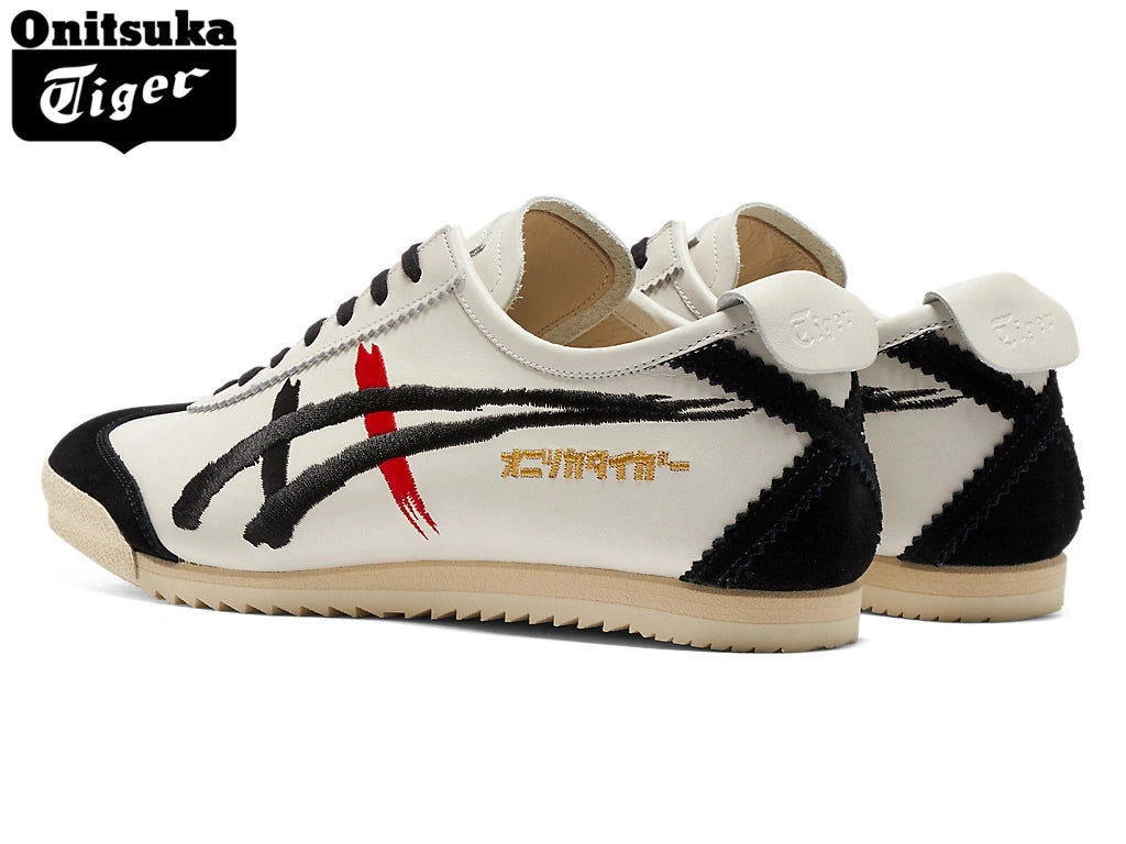 Onitsuka Tiger Mexico 66 Deluxe Nippon Made "Kabuki" White/Black Classic shoe models Onitsuka Tiger Women's Shoe Sale / Men's Shoe Sale