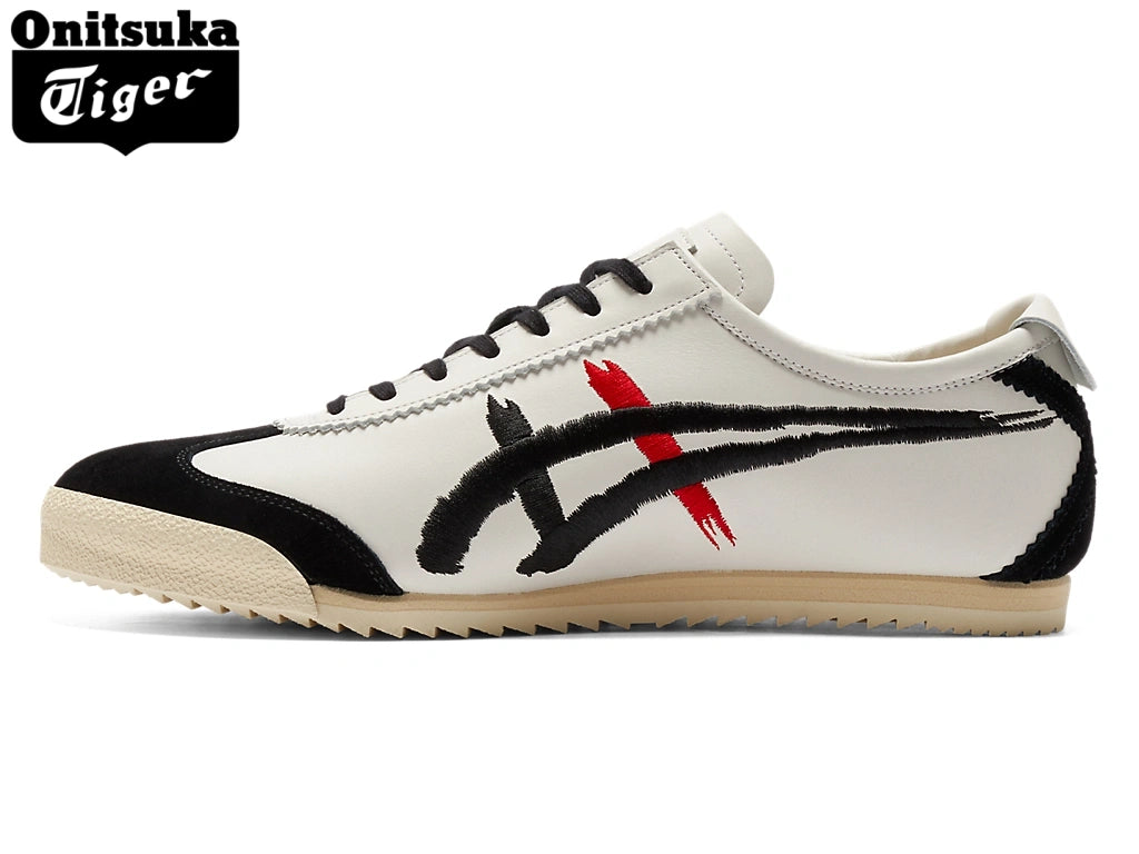Onitsuka Tiger Mexico 66 Deluxe Nippon Made "Kabuki" White/Black Classic shoe models Onitsuka Tiger Women's Shoe Sale / Men's Shoe Sale