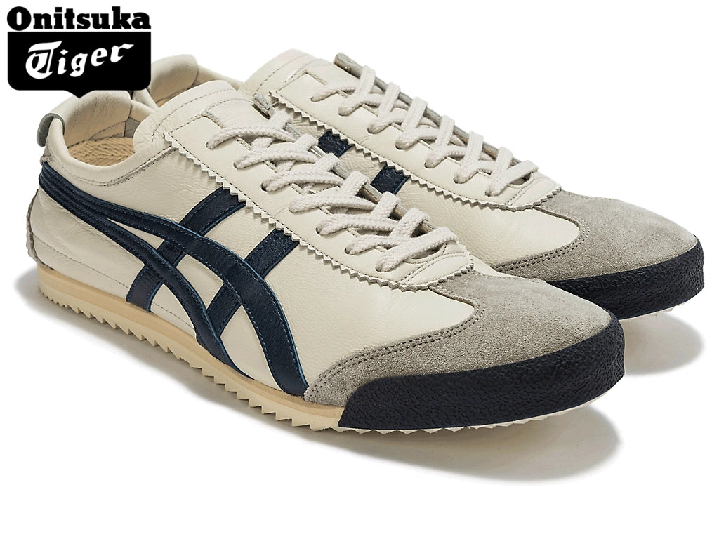 Onitsuka Tiger Mexico 66 Deluxe Nippon Made Sneakers – Cream/Navy