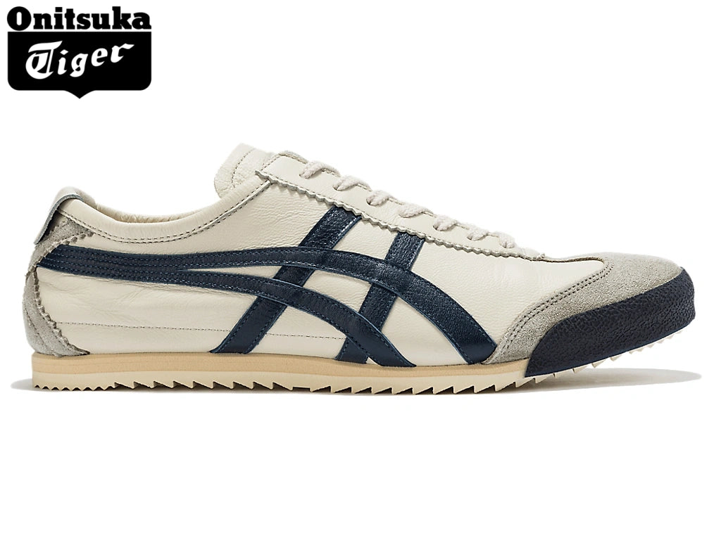 Onitsuka Tiger Mexico 66 Deluxe Nippon Made Sneakers – Cream/Navy