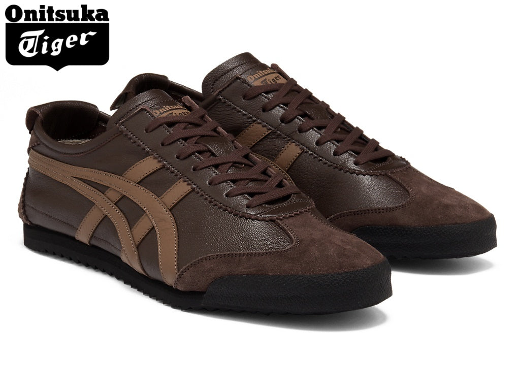 Onitsuka Tiger Mexico 66 Deluxe Nippon Made Sneakers – Dark Brown/Tan