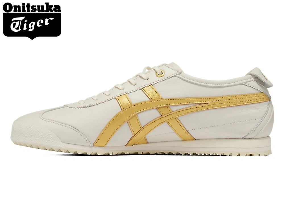 Onitsuka Tiger Mexico 66 SD "Cream/Gold"Classic shoe models Onitsuka Tiger Women's Shoe Sale / Men's Shoe Sale