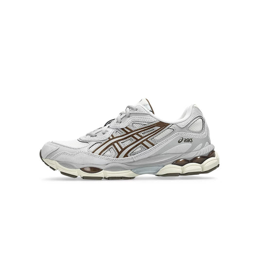 ASICS GEL-NYC "White Grey Brown" Men Women Retro Running Sneakers