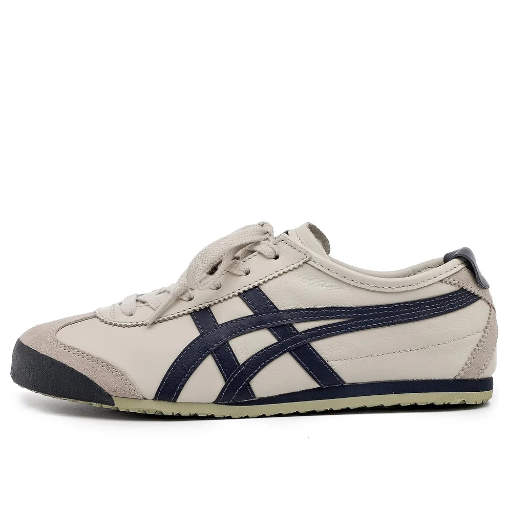 Onitsuka Tiger Mexico 66 "Cream Navy" Unisex Sneakers- Women's Shoe Sale / Men's Shoe Sale