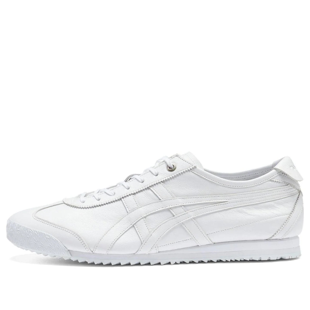 Onitsuka Tiger Mexico 66 "All White" Unisex Leather Sneakers- Women's Shoe Sale / Men's Shoe Sale