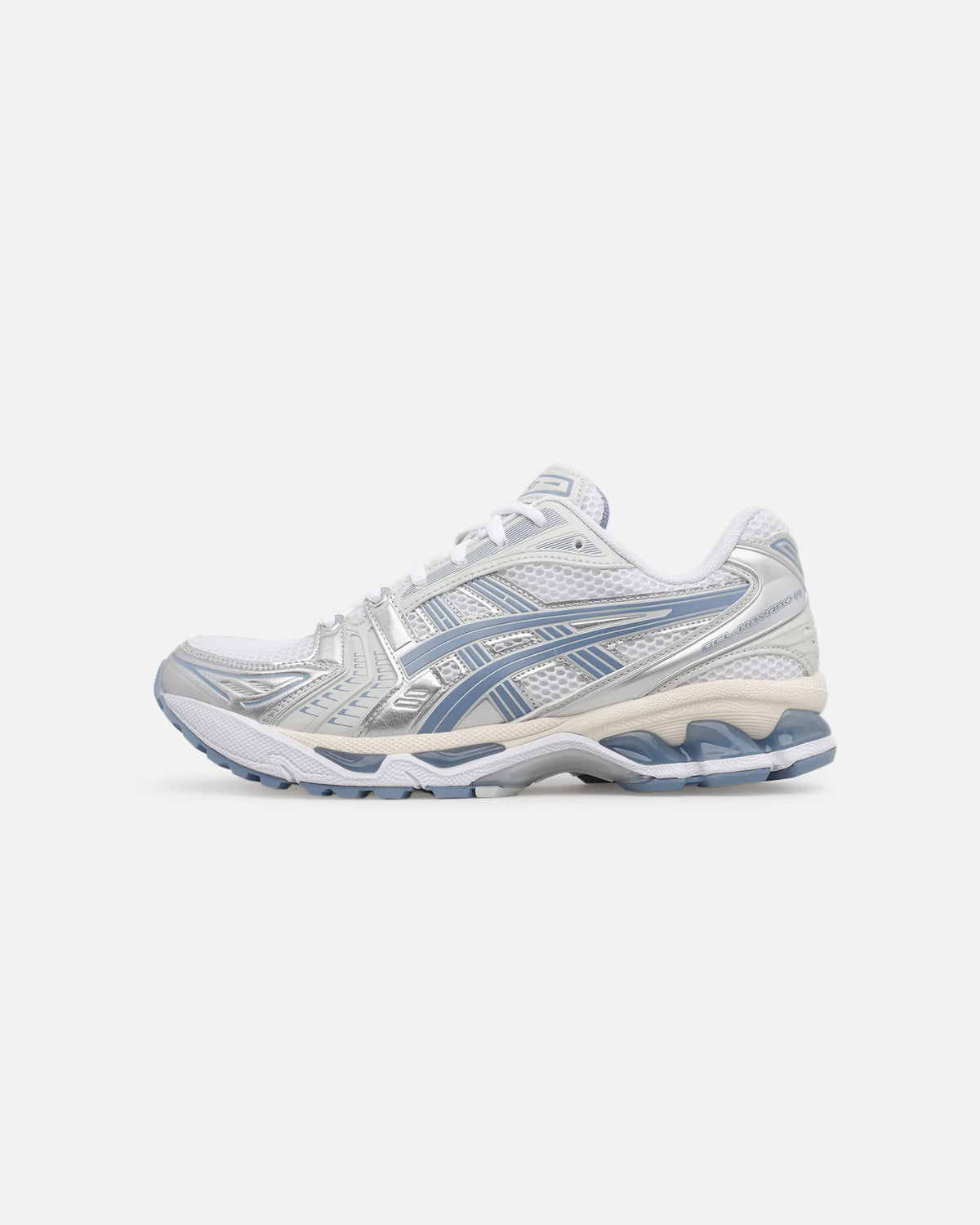ASICS GEL-KAYANO 14 "White Silver Light Blue" Men Women Retro Running Sneakers