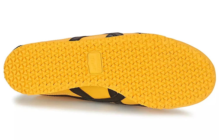 Onitsuka Tiger Mexico 66 "Yellow Black" Unisex Sneakers- Women's Shoe Sale / Men's Shoe Sale