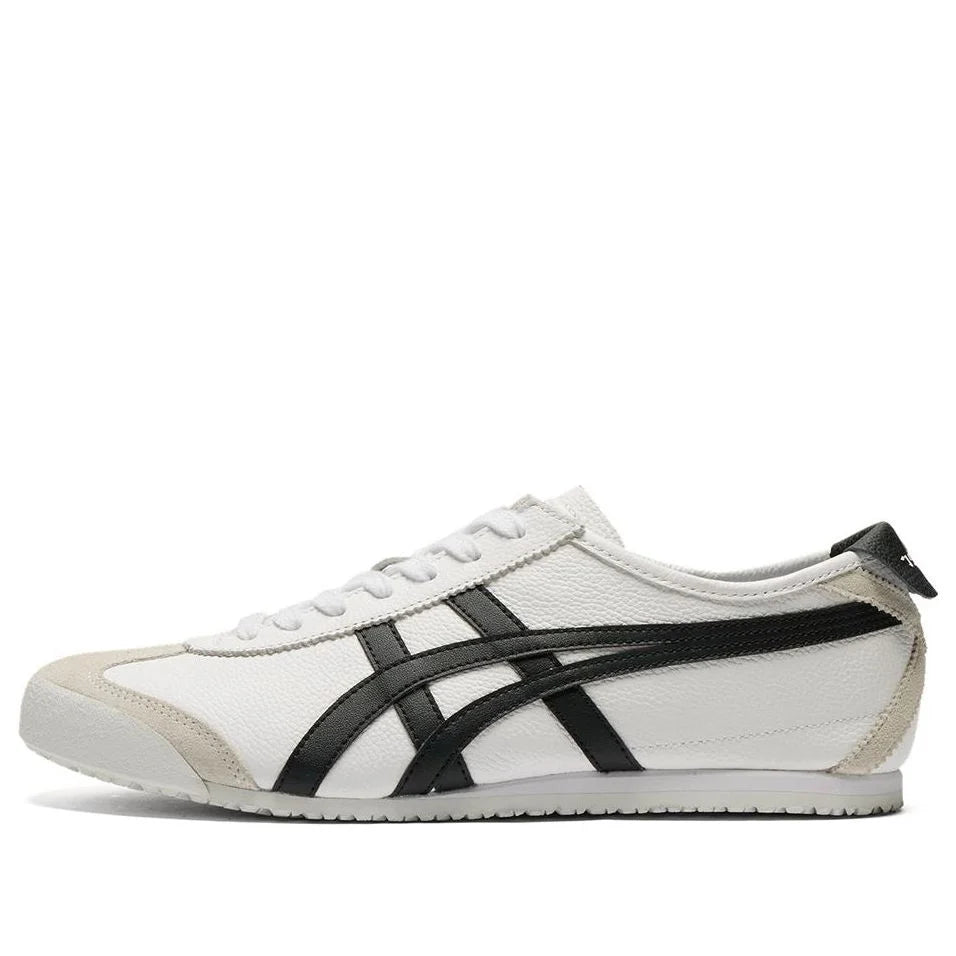 Onitsuka Tiger Mexico 66 "White Black" Unisex Sneakers- Women's Shoe Sale / Men's Shoe Sale
