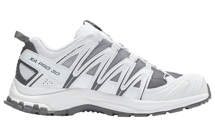 Salomon XA PRO 3D "White Grey"- outdoor hiking shoes/Women's Shoe Sale / Men's Shoe Sale