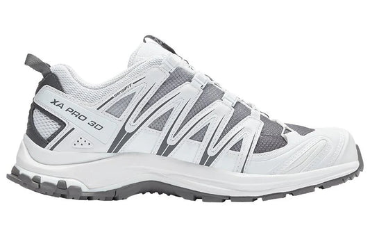 Salomon XA PRO 3D "White Grey"- outdoor hiking shoes/Women's Shoe Sale / Men's Shoe Sale