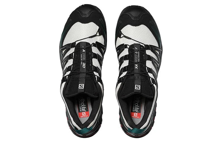 Salomon XA PRO 3D "White Black Green"- outdoor hiking shoes/Women's Shoe Sale / Men's Shoe Sale