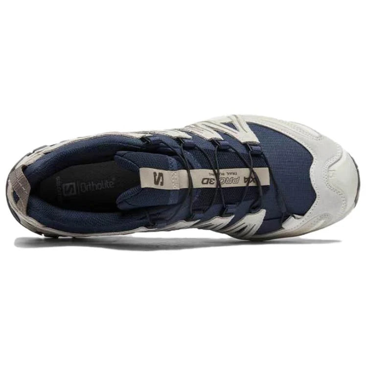 Salomon XA PRO 3D Trail Running Shoes "Navy Cream"- outdoor hiking shoes/Women's Shoe Sale / Men's Shoe Sale