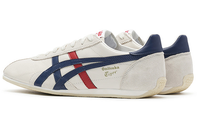 Onitsuka Tiger Mexico 66 "Cream Navy Red" Casual Sneakers- Women's Shoe Sale / Men's Shoe Sale