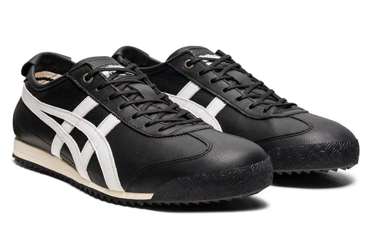 Onitsuka Tiger Mexico 66 "Black White" Unisex Sneakers- Women's Shoe Sale / Men's Shoe Sale