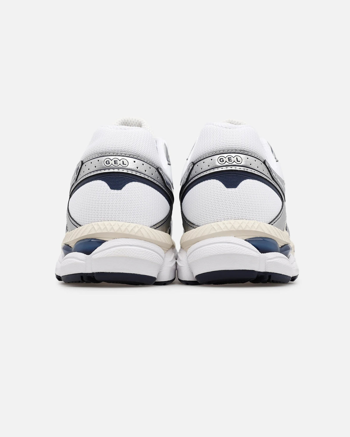 ASICS GEL-CUMULUS 16 "White Navy Silver" Men Women Retro Running Sneakers
