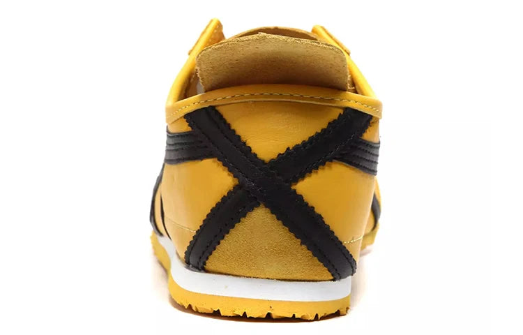 Onitsuka Tiger Mexico 66 "Yellow Black" Unisex Sneakers- Women's Shoe Sale / Men's Shoe Sale