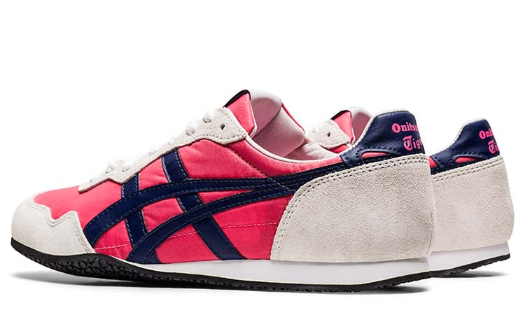 Onitsuka Tiger Serrano "Pink Navy" Unisex Sneakers- Women's Shoe Sale / Men's Shoe Sale