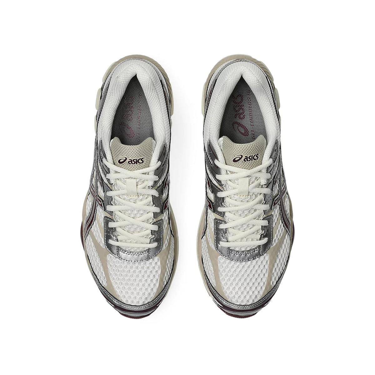 ASICS GEL-CUMULUS 16 "Cream Silver Burgundy" Men Women Retro Running Sneakers