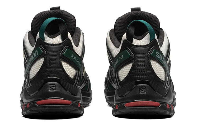 Salomon XA PRO 3D "White Black Green"- outdoor hiking shoes/Women's Shoe Sale / Men's Shoe Sale