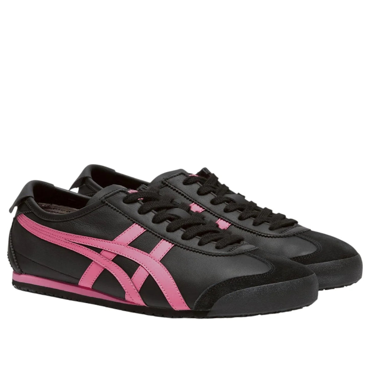 Onitsuka Tiger Mexico 66 "Black Pink" Unisex Sneakers- Women's Shoe Sale / Men's Shoe Sale