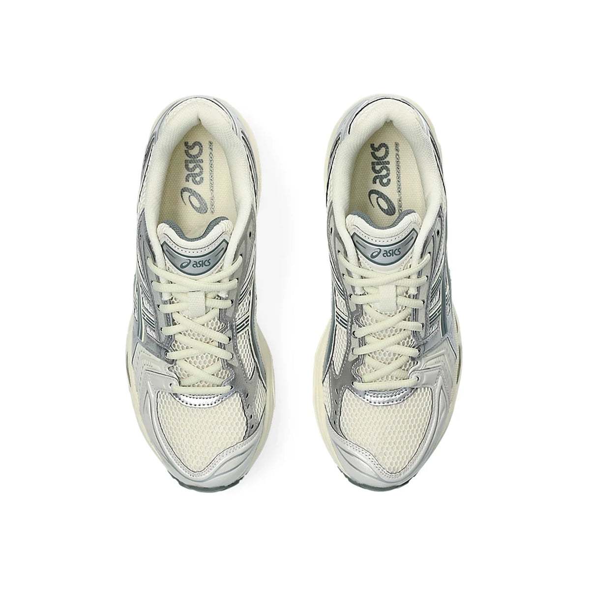 ASICS GEL-KAYANO 14 "Cream Silver Green" Men Women Retro Running Sneakers