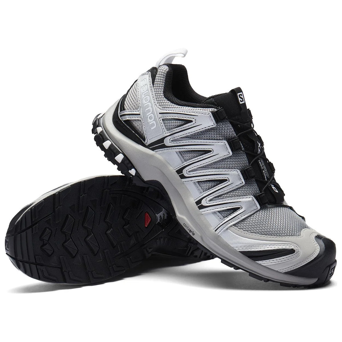Salomon XA PRO 3D Trail Running Shoes "Grey Silver Black"- outdoor hiking shoes/Women's Shoe Sale / Men's Shoe Sale