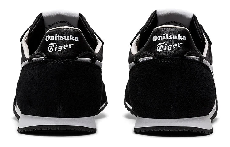 Onitsuka Tiger SERRANO "Black White" Retro Running Sneakers- Women's Shoe Sale / Men's Shoe Sale