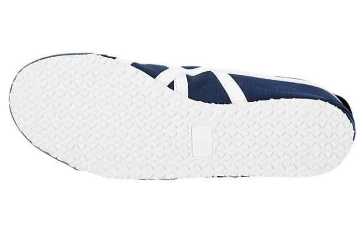 Onitsuka Tiger Mexico 66 Slip-On "Navy White" Unisex Sneakers- Women's Shoe Sale / Men's Shoe Sale