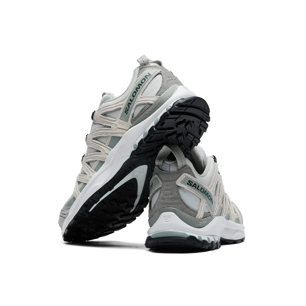 Salomon XA PRO 3D "Light Grey Sage"- outdoor hiking shoes/Women's Shoe Sale / Men's Shoe Sale