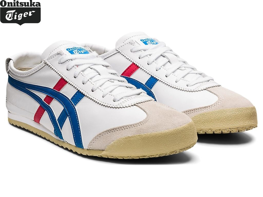 Onitsuka Tiger Mexico 66 "White/Blue" Classic shoe models Onitsuka Tiger Women's Shoe Sale / Men's Shoe Sale