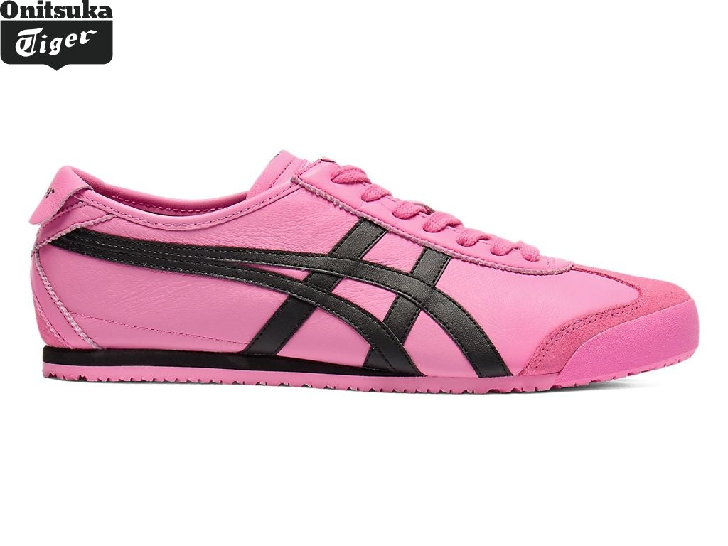 Onitsuka Tiger Mexico 66 "Dragon Fruit/Black" Classic shoe models Onitsuka Tiger Women's Shoe Sale / Men's Shoe Sale
