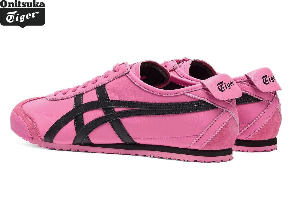 Onitsuka Tiger Mexico 66 "Dragon Fruit/Black" Classic shoe models Onitsuka Tiger Women's Shoe Sale / Men's Shoe Sale