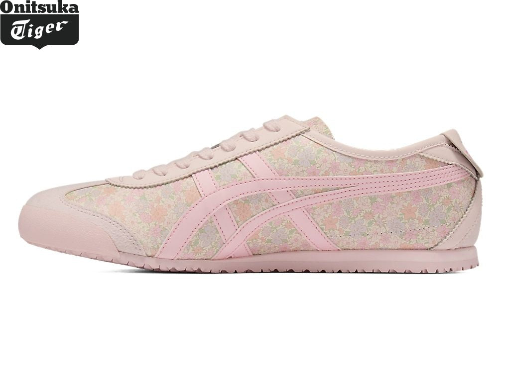 Onitsuka Tiger Mexico 66 Sneakers – Cream Pink Floral