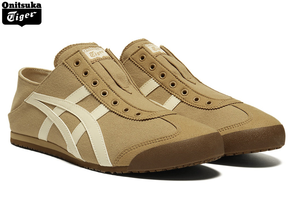 Onitsuka Tiger Mexico 66 Paraty Slip On Canvas Sneakers - Women's Shoe Sale / Men's Shoe Sale