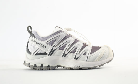 Salomon XA PRO 3D Trail Running Shoes "White Purple Grey"- outdoor hiking shoes/Women's Shoe Sale / Men's Shoe Sale