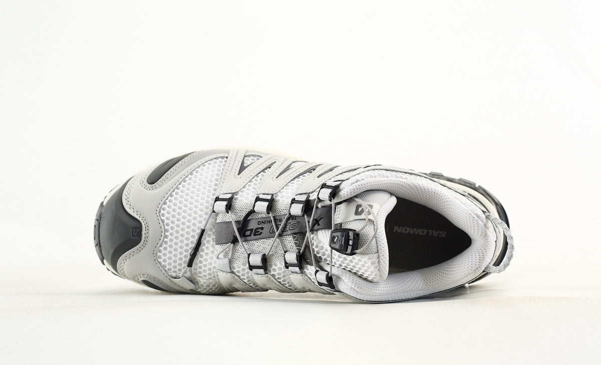 Salomon XA PRO 3D "White Grey"- outdoor hiking shoes/Women's Shoe Sale / Men's Shoe Sale