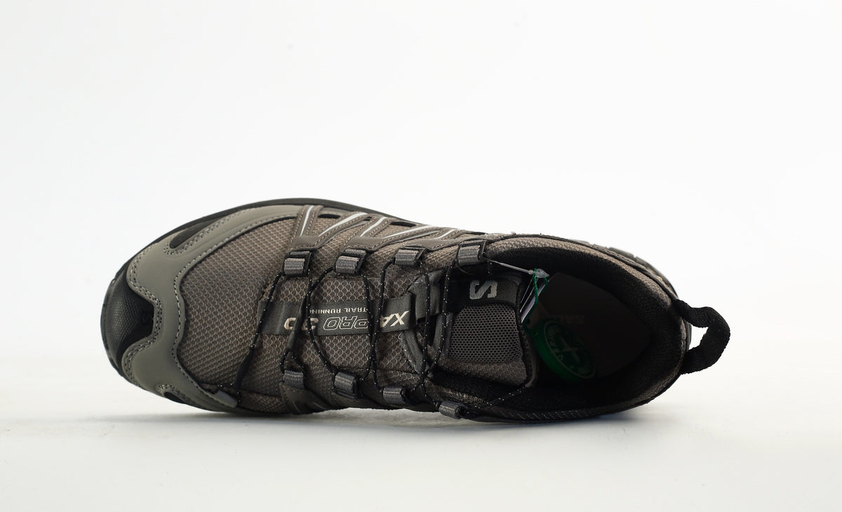 Salomon XA PRO 3D GTX "Grey Black"- outdoor hiking shoes/Women's Shoe Sale / Men's Shoe Sale