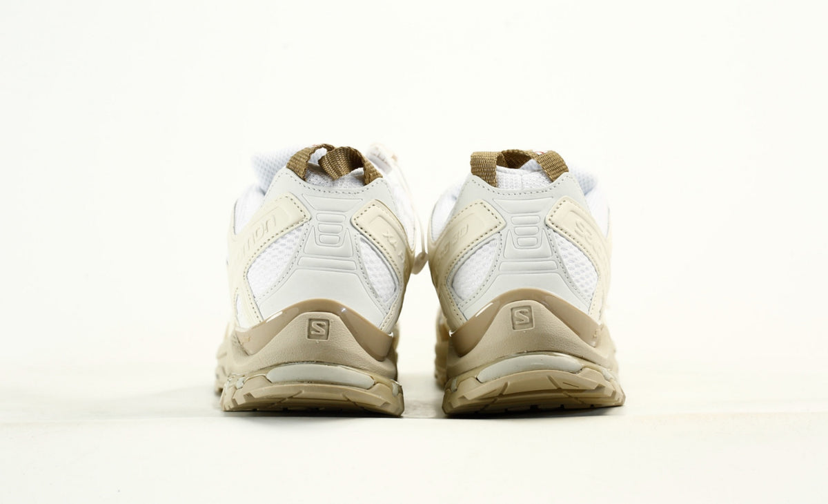 Salomon XA PRO 3D Trail Running Shoes "White Beige Red"- outdoor hiking shoes/Women's Shoe Sale / Men's Shoe Sale