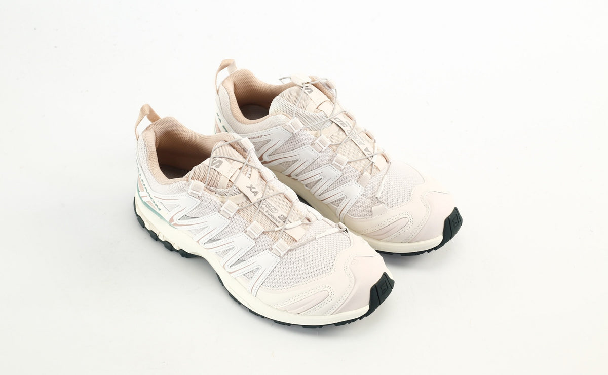 Salomon XA PRO 3D Trail Running Shoes "Cream Pink Green"- outdoor hiking shoes/Women's Shoe Sale / Men's Shoe Sale