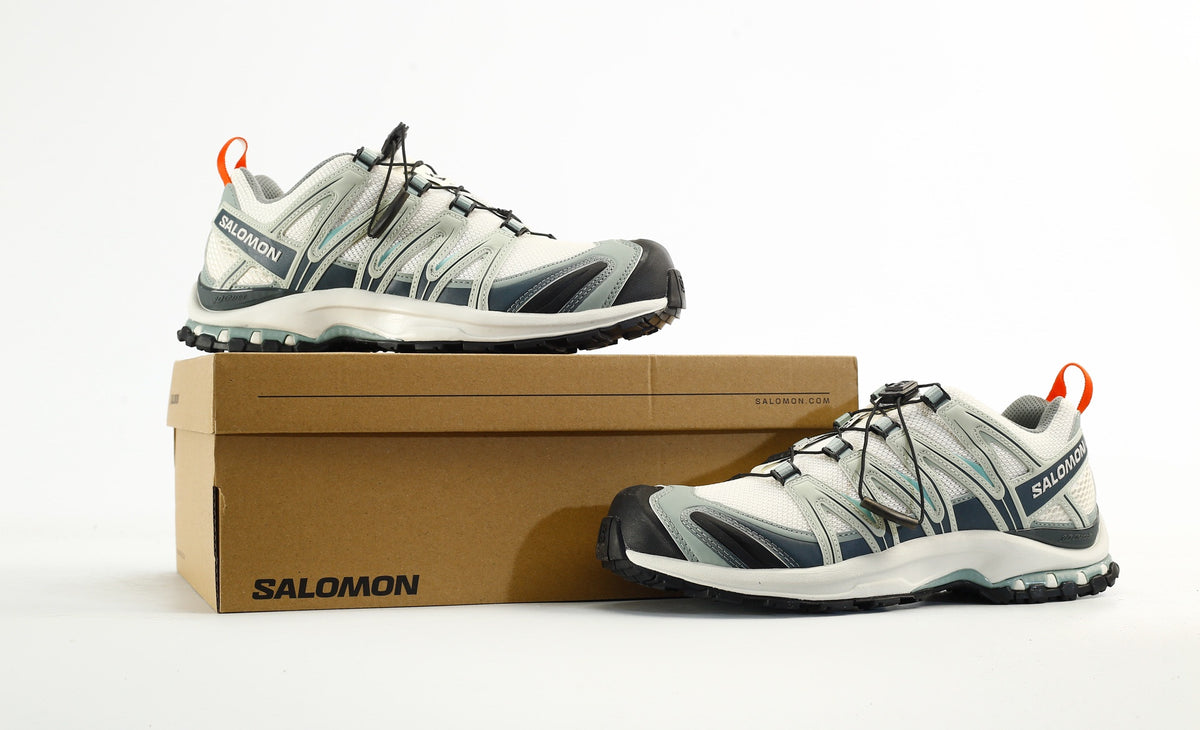 Salomon XA PRO 3D Trail Running Shoes "White Sage Green"- outdoor hiking shoes/Women's Shoe Sale / Men's Shoe Sale
